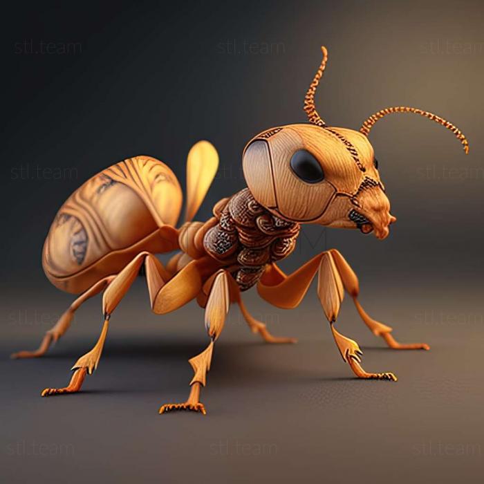 3D model Lasius citrinus (STL)